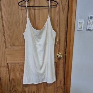 Aeropostale Cream Spaghetti Strap Slip Cami